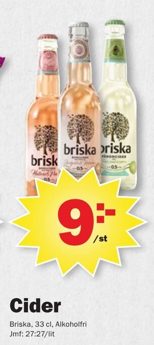 Pekås Cider erbjuda