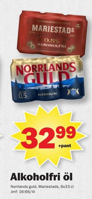 Pekås Alkoholfri öl erbjuda