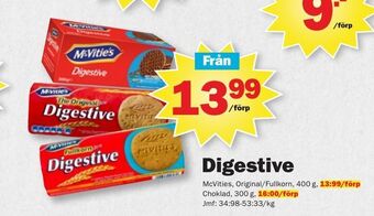 Pekås Digestive erbjuda