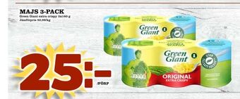 Supergrossen Majs 3-pack erbjuda