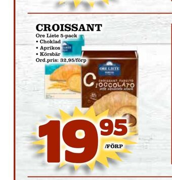 Supergrossen Croissant erbjuda