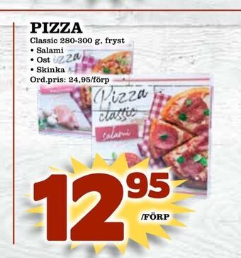 Supergrossen Pizza erbjuda