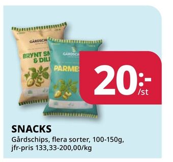 Tempo Snacks erbjuda