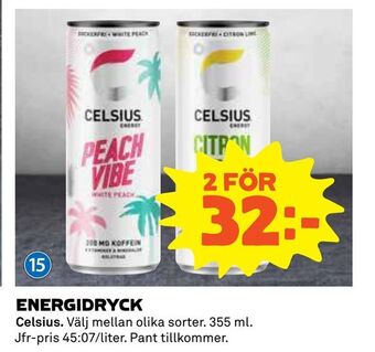 Coop Energidryck erbjuda