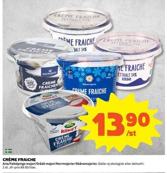 Coop Crème fraiche erbjuda