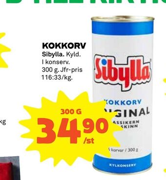 Coop Kokkorv erbjuda