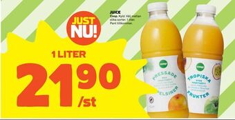 Coop Juice erbjuda