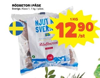 Coop Rödbetor i påse erbjuda