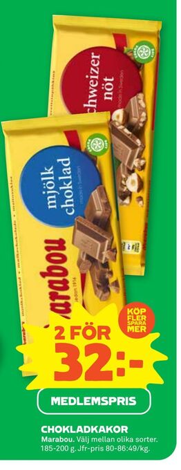 Stora Coop Chokladkakor erbjuda