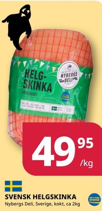 Tempo Nybergs deli helgskinka erbjuda