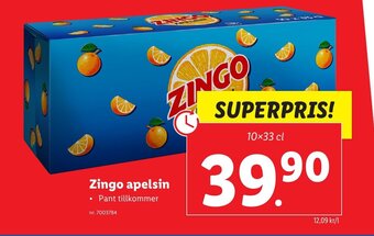 Lidl Zingo apelsin erbjuda