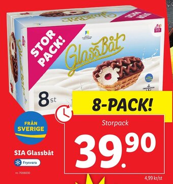 Lidl Sia Glassbåt erbjuda
