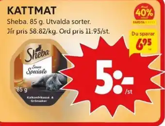 Kattmat Sheba