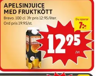 Apelsinjuice Med Fruktkött