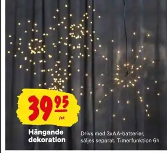 Hängande dekoration