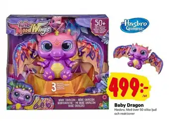 City Gross Baby Dragon Hasbro erbjuda