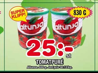Nya Pulsen Tomatpuré erbjuda