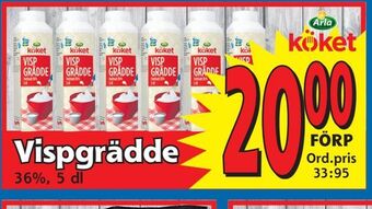 Supergrossen Vispgrädde erbjuda