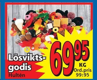 Supergrossen Lösviktsgodis erbjuda