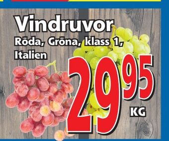 Supergrossen Vindruvor erbjuda