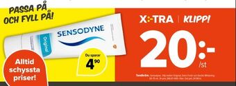 Coop Extra Tandkräm erbjuda