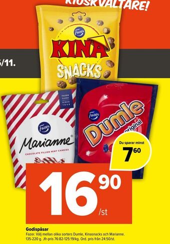 Coop Extra Godispåsar erbjuda