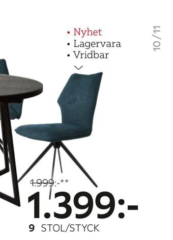 XXXLutz Stol/styck erbjuda
