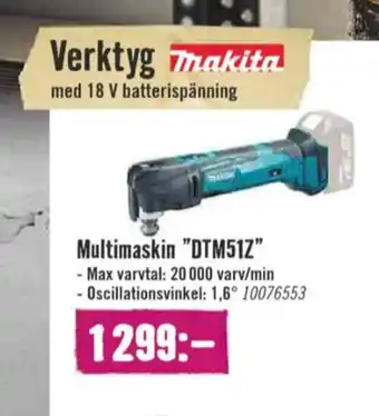 Hornbach Makita multiverktyg erbjuda