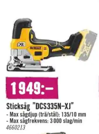 Hornbach Dewalt sticksåg erbjuda