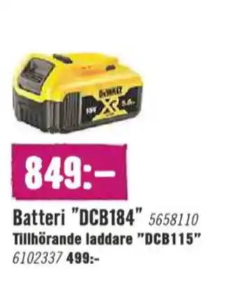 Hornbach Dewalt batteri erbjuda
