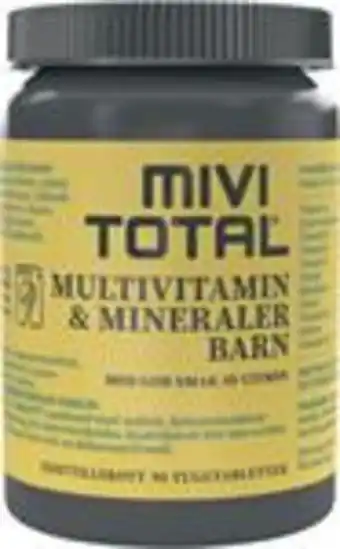Mivitotal multivitamin & mineraler barn, 90 st