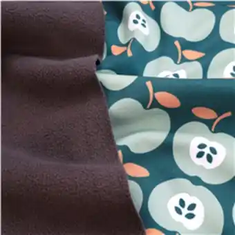 Softshell med fleece, äpple