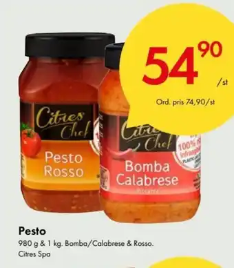 Pesto Citres Spa