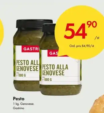 Snabbgross Pesto Gastrino erbjuda