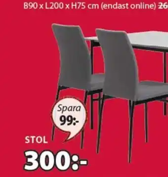 JYSK Trustrup Stol erbjuda