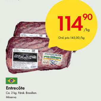 Snabbgross Entrecôte 2kg erbjuda