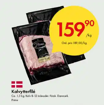 Snabbgross Kalvytterfilé 1,3kg erbjuda