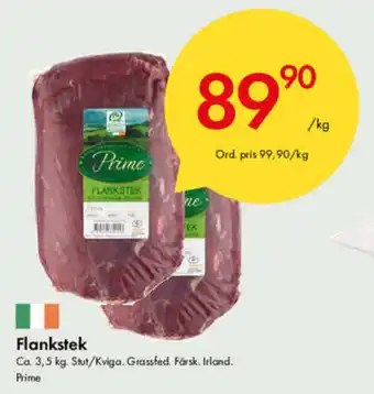 Snabbgross Flankstek 3,5kg erbjuda