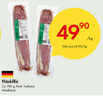 Snabbgross Fläskfilé 700g erbjuda