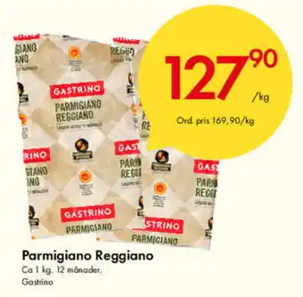 Snabbgross Parmigiano Reggiano 1kg erbjuda