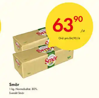 Snabbgross Smör 1kg erbjuda