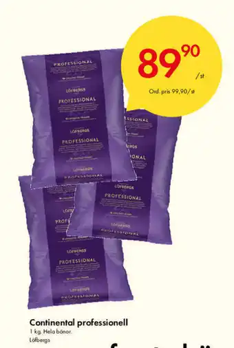 Löfbergs Continental professionell 1kg