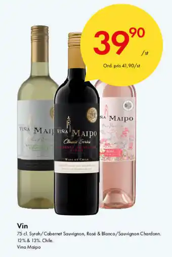 Snabbgross Viña Maipo Vin 75cl erbjuda