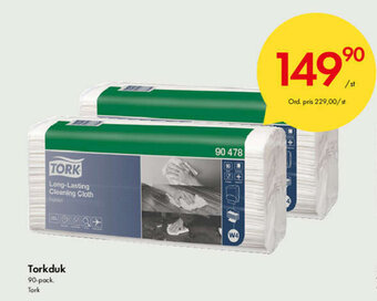 Snabbgross Tork Torkduk 90-pack erbjuda