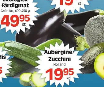 Holland Aubergine/Zucchini