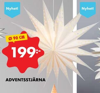 ÖoB Adventsstjärna erbjuda