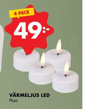 ÖoB Värmeljus led erbjuda