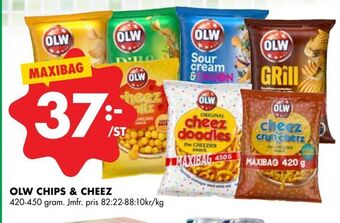 ÖoB Olw chips & cheez erbjuda