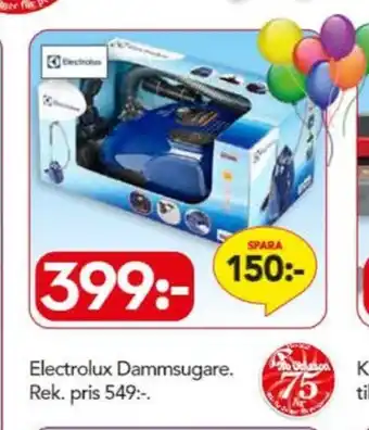 Electrolux lekdammsugare