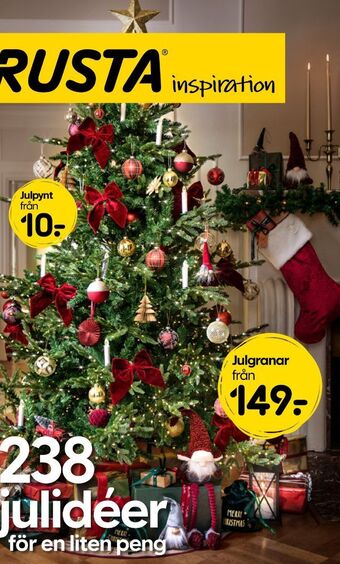 Rusta Julgran erbjuda